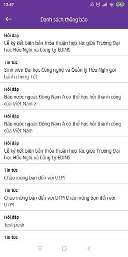 UTM Mobile screenshot 8