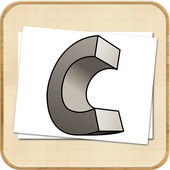 How To Draw 3D Letters icon