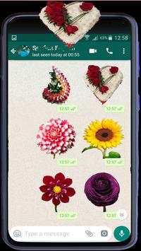 Blumen Sticker 2020 für WhatsApp - WAStickerApps screenshot 4