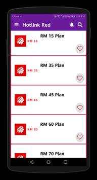 Hotlink Red Internet Plans screenshot 2