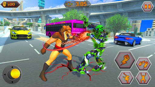 Lion Simulator - Rampage City Attack screenshot 2