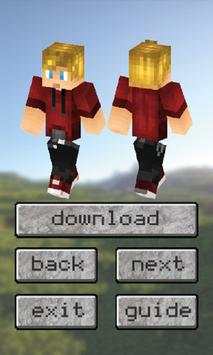 YouTubers Skins for Minecraft: PE screenshot 8