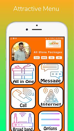 My Ufone Packages: Call, SMS & Internet 2020 screenshot 1