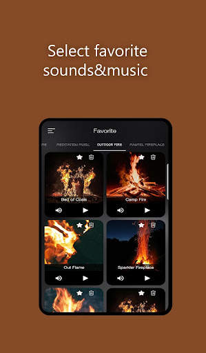 Crackling Fire Sounds: Relaxing Fireplace HD скриншот 8
