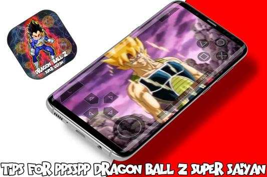 Tips For PPSSPP dragon ball z super saiyan screenshot 2