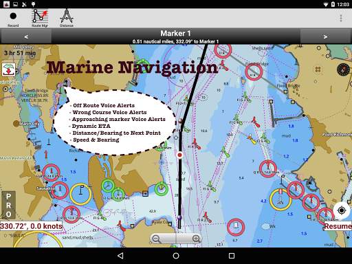 i-Boating:Marine Navigation Maps & Nautical Charts screenshot 17