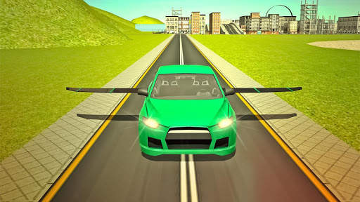 Flying Sport Car Simulator2016 screenshot 4