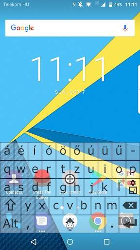 Transparent Keyboard screenshot 1