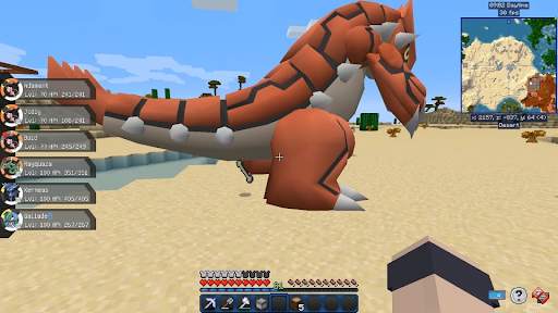 Pixelmons in minecraft mods screenshot 4