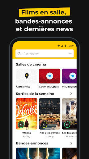 Allociné, les films au cinéma screenshot 2