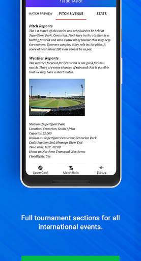 iCC - Live International Cricket Scores screenshot 6