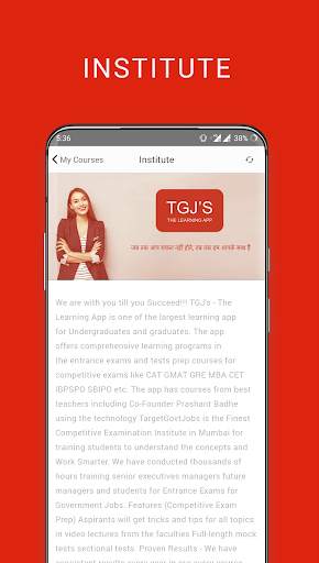 TGJ'S - The Learning App screenshot 5