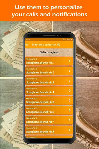 saxophone ringtones, saxophone sounds screenshot 3