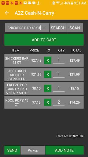 A2Z Cash and Carry screenshot 3