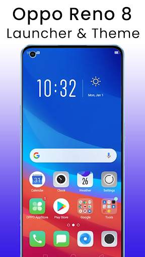 OPPO Reno 8 Launcher,Wallpaper screenshot 4