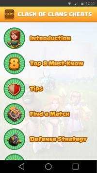 Cheats for Clash of Clans screenshot 1