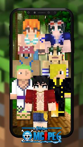One Piece Minecraft PE Skins screenshot 1