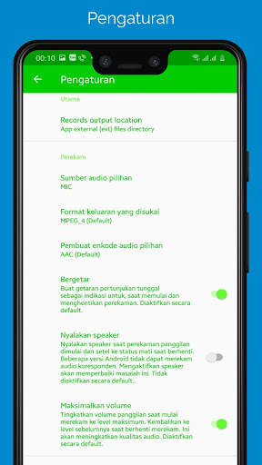 Perekam Panggilan Otomatis screenshot 3