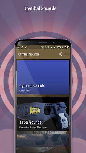 Cymbal Sounds screenshot 1