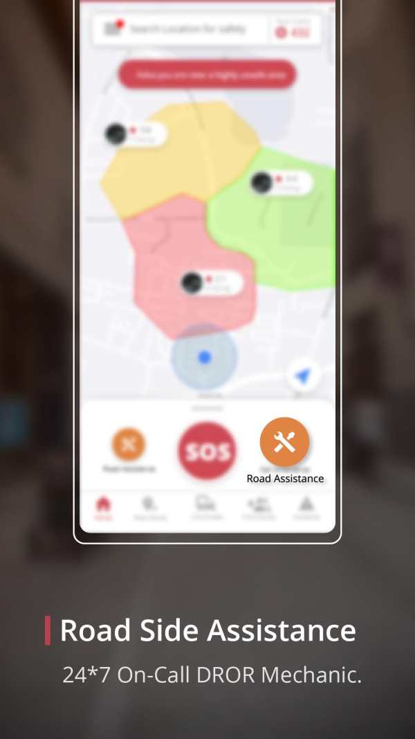 DROR- Your Personal Safety & Social Distancing App screenshot 7