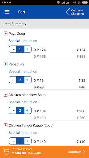Foodinn Restaurant App screenshot 5