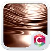Abstract Gold Theme C Launcher 4.8.7