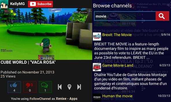 FollowChannel screenshot 2