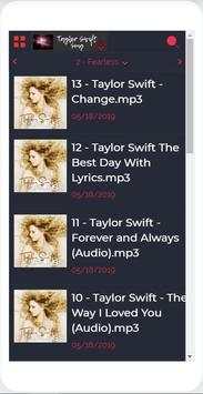 Taylor Swift Song screenshot 4