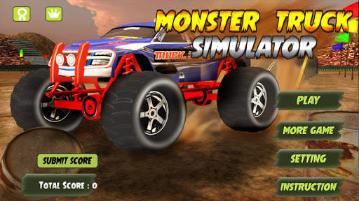 4X4 Monster Truck Simulator screenshot 1