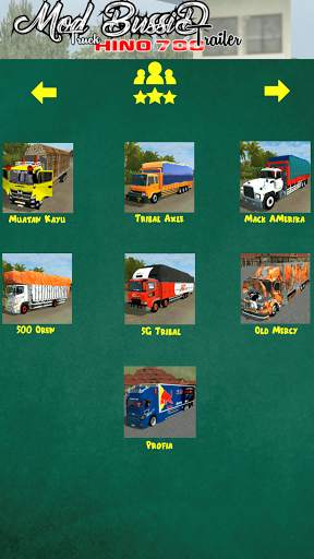 Mod Bussid Truck 700 Trailer screenshot 5