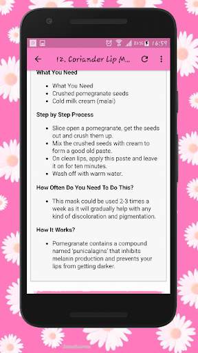 How To Get Soft Pink Lips Naturally - Lip Care screenshot 4