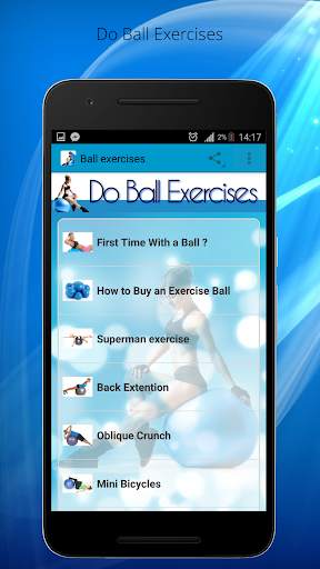 Stability Ball Exercises - Full Body Workouts screenshot 1