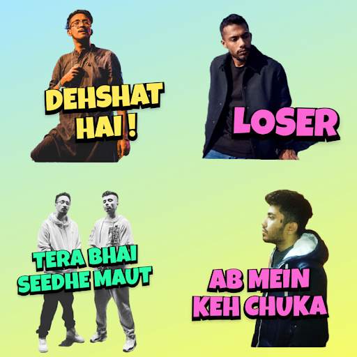 Hip Hop Stickers ( Raftaar, Emiway ) WAStickerApps screenshot 5