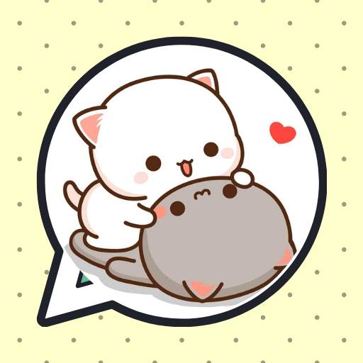 Mochi Mochi Peach Cat Wallpaper - Sticker Whatsapp 1.0.3