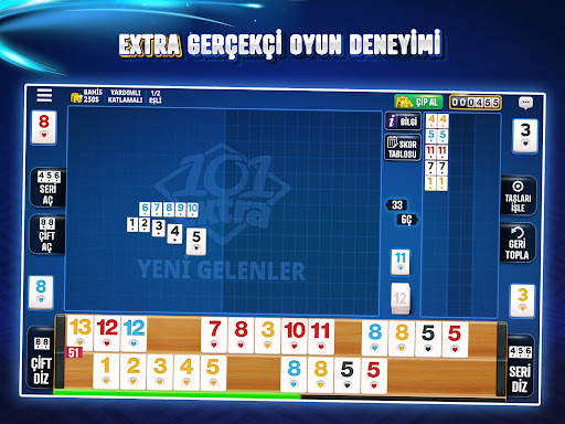 101 Yüzbir Okey Extra - Online screenshot 8