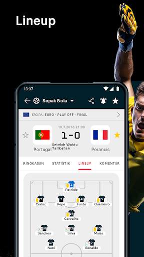 Flashscore Indonesia 3 تصوير الشاشة