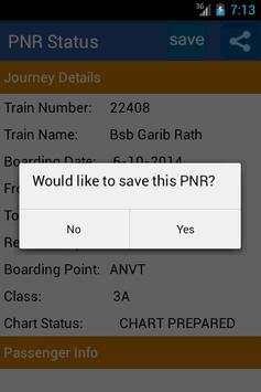 PNR Status App Indian Railway screenshot 4