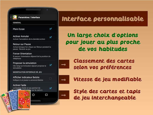 Belote Andr Free screenshot 6