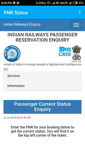 Indian Railway Info screenshot 5