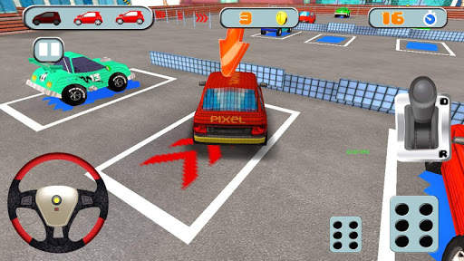 Pixel Craft Car Parking स्क्रीनशॉट 5