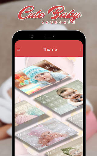 Cute Baby Photo Keyboard screenshot 8