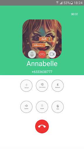 Fake Video Call Doll : Hello Annabelle Granny screenshot 5
