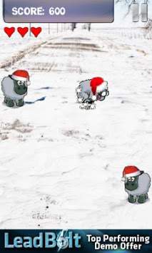 Tap Sheep Christmas Edition screenshot 2