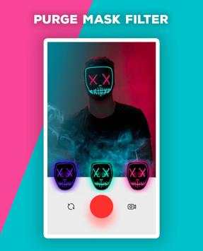 Purge Mask Filter - Led Face Mask Photo Editor 2 تصوير الشاشة
