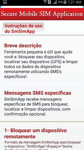 SmSimApp Anti Theft screenshot 7