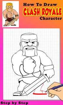 How To Draw Clash eRoyalë Character Step by Step screenshot 8