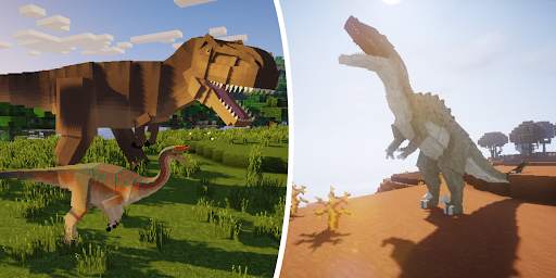 Jurassic Park Map for Minecraft screenshot 3