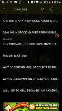 Islamic Speeches Dr. Zakir Naik screenshot 1