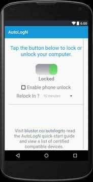 AutoLogN Pro for Window 10 screenshot 2