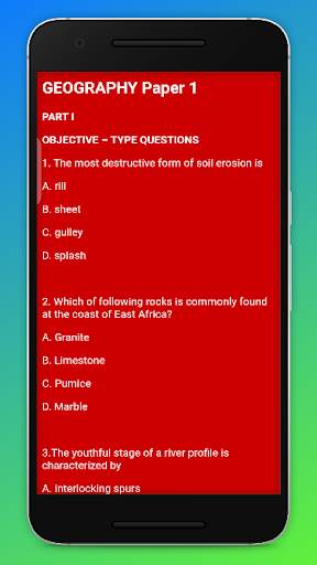 UCE past papers screenshot 5